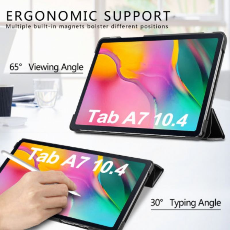 Smart Case Samsung Galaxy Tab A7 (2020) Tri Fold Renforcée