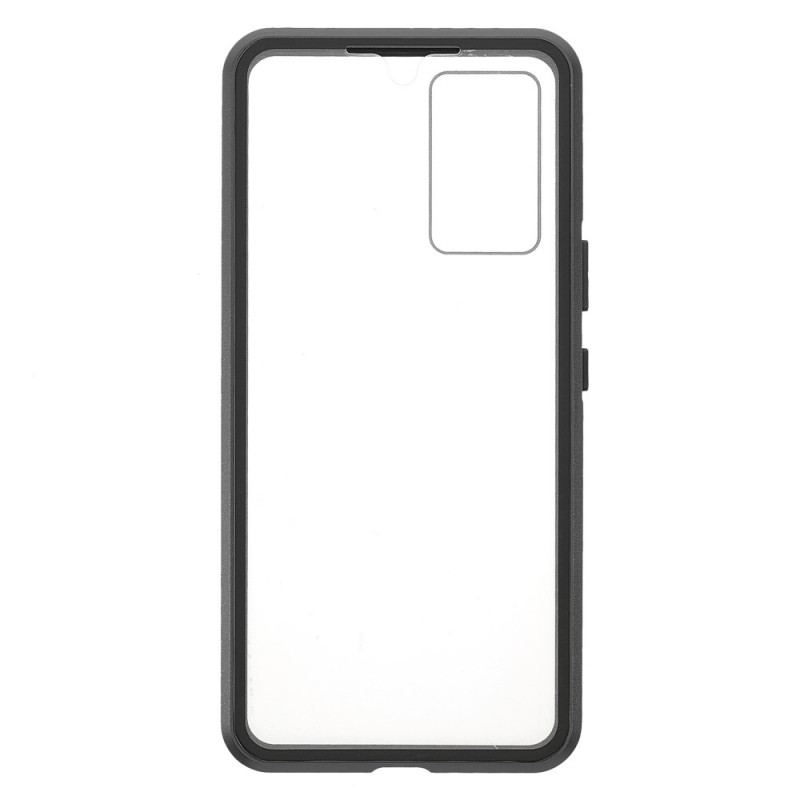 Coque Vivo V21 5G Deux Cotés Magnétique Verre Trempé et Métal