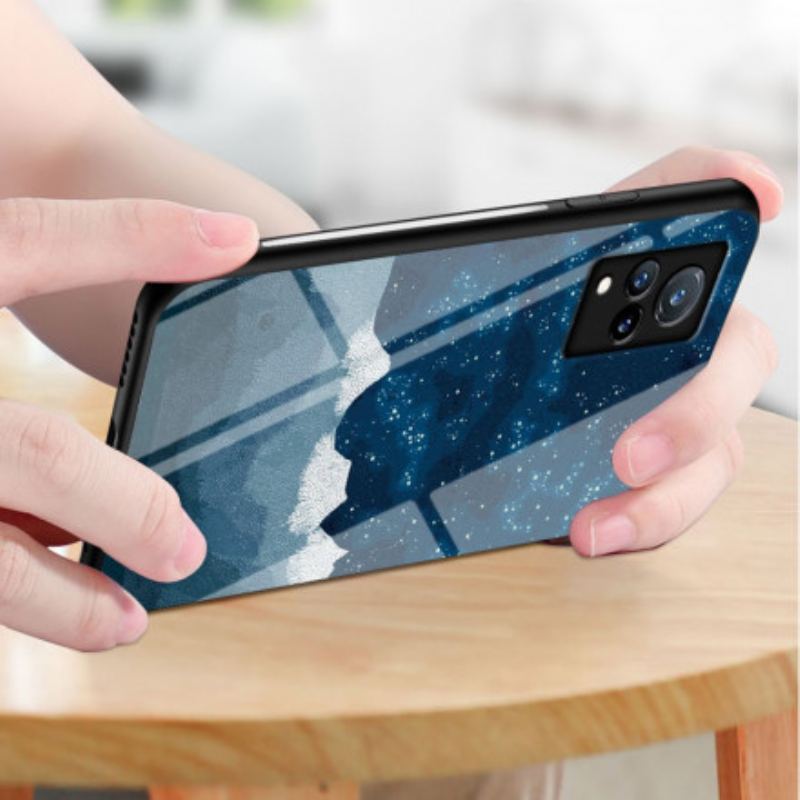 Coque Vivo V21 5G Verre Trempé Marbre