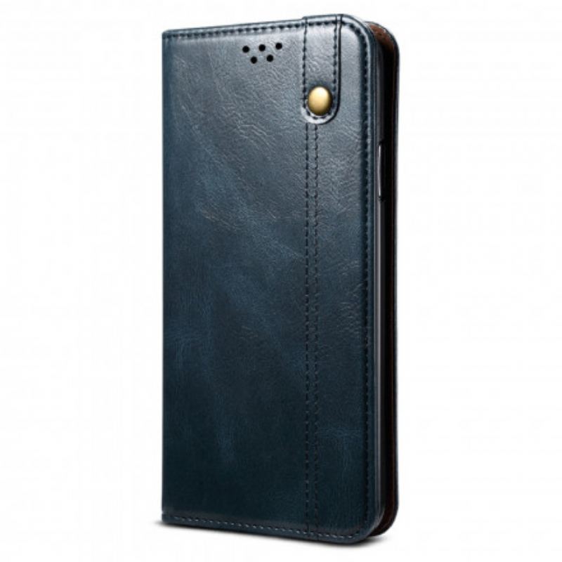 Flip Cover Vivo V21 5G Simili Cuir Ciré