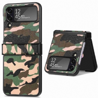 Coque Samsung Galaxy Z Flip 4 Camouflage Militaire