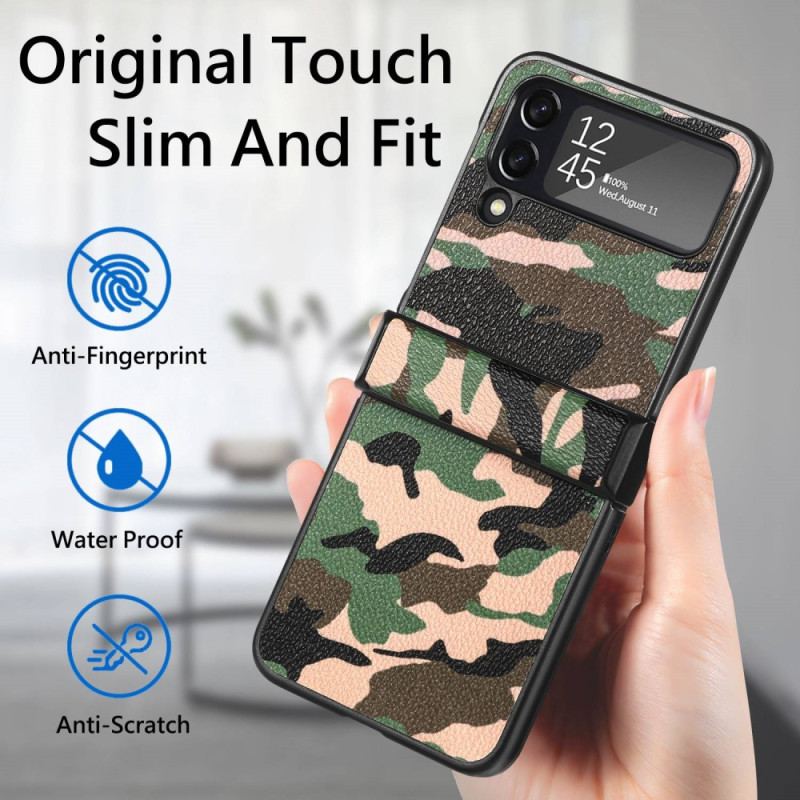 Coque Samsung Galaxy Z Flip 4 Camouflage Militaire