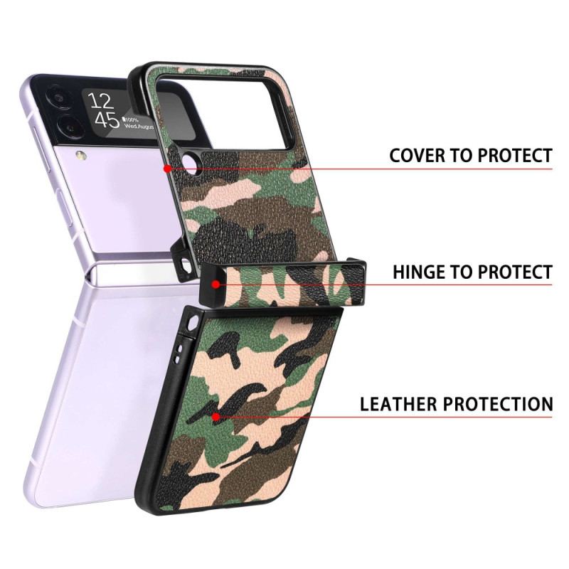 Coque Samsung Galaxy Z Flip 4 Camouflage Militaire