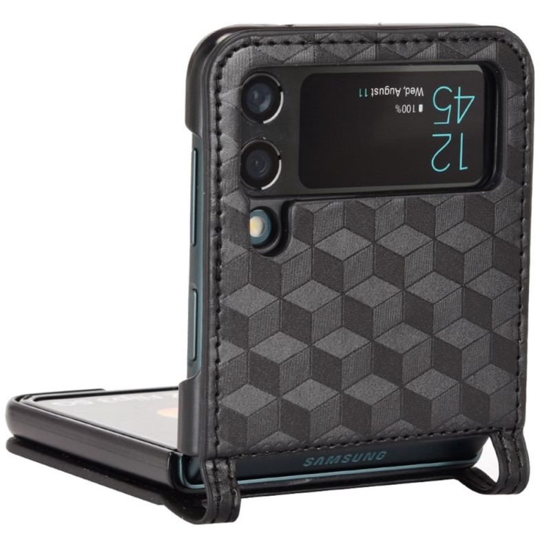 Coque Samsung Galaxy Z Flip 4 Cube 3D