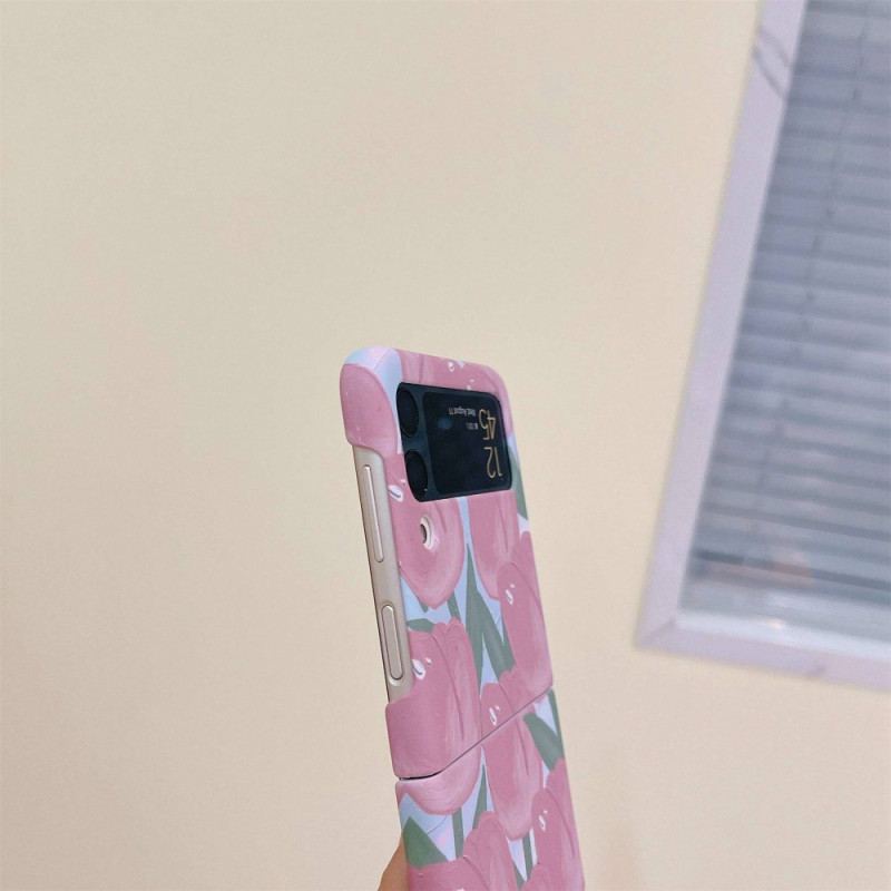 Coque Samsung Galaxy Z Flip 4 Fleurs