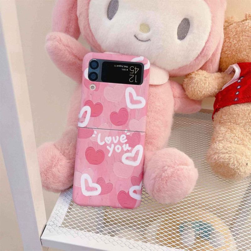 Coque Samsung Galaxy Z Flip 4 Love Flowers