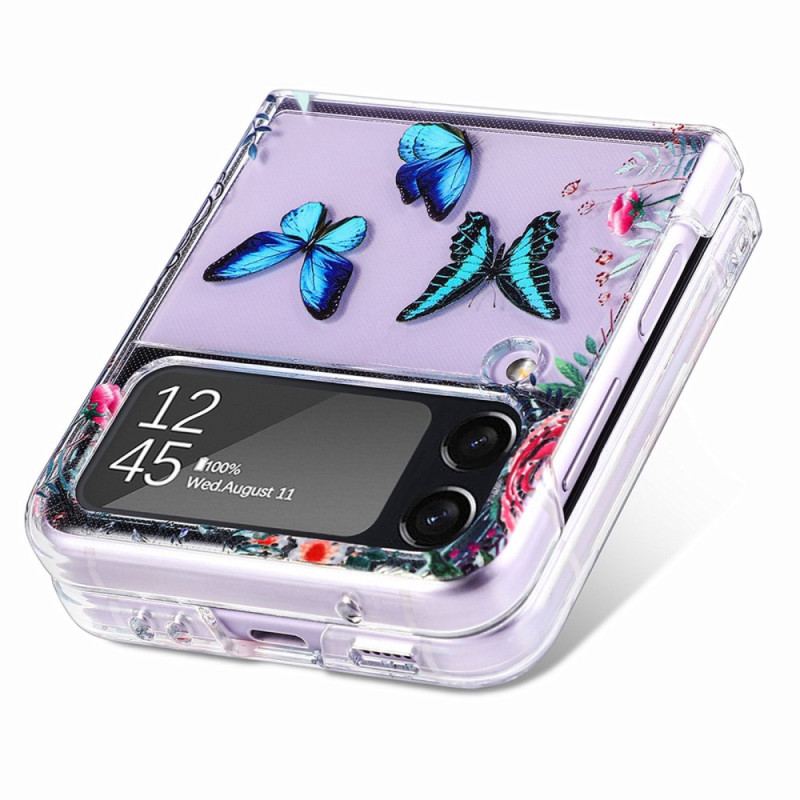 Coque Samsung Galaxy Z Flip 4 Multiples Papillons