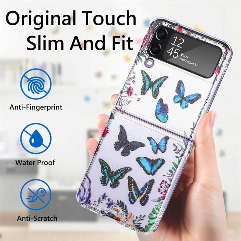 Coque Samsung Galaxy Z Flip 4 Multiples Papillons