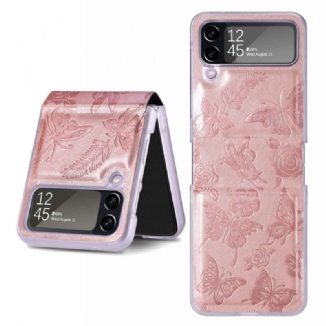 Coque Samsung Galaxy Z Flip 4 Papillon la Nuit