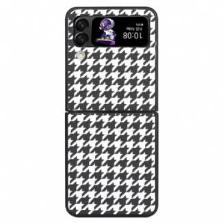 Coque Samsung Galaxy Z Flip 4 Pied de Poule