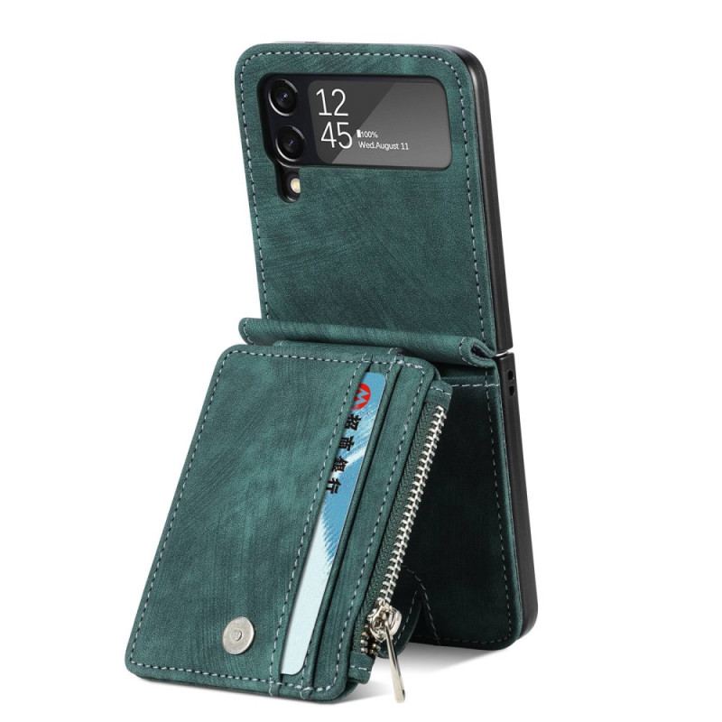 Coque Samsung Galaxy Z Flip 4 Porte-cartes / Porte-monnaie