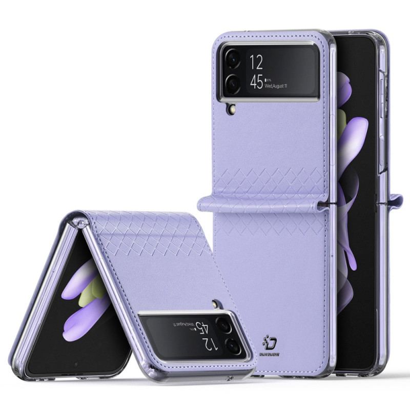 Coque Samsung Galaxy Z Flip 4 Simili Cuir Dux Ducis