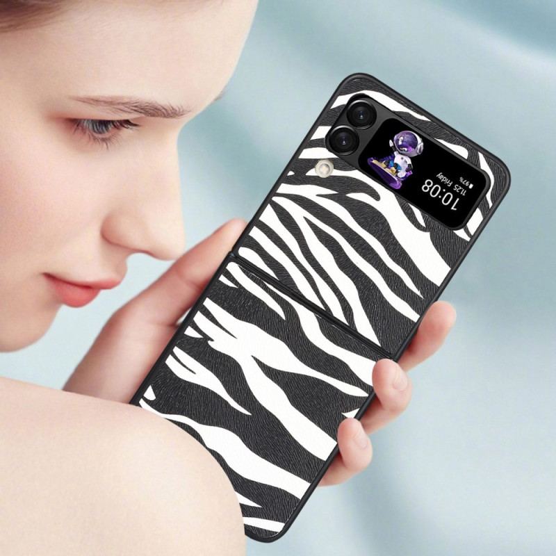 Coque Samsung Galaxy Z Flip 4 Zèbre