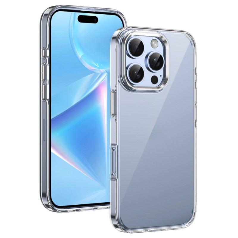 Coque iPhone 16 Pro Max Cadre Appareil Photo Effet Métal