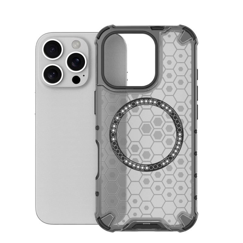 Coque iPhone 16 Pro Max Magnétique Nid d'Abeille