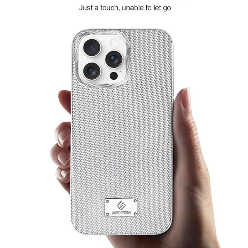 Coque iPhone 16 Pro Max Maille Respirante KST DESIGN