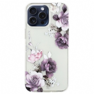 Coque iPhone 16 Pro Max Pivoines