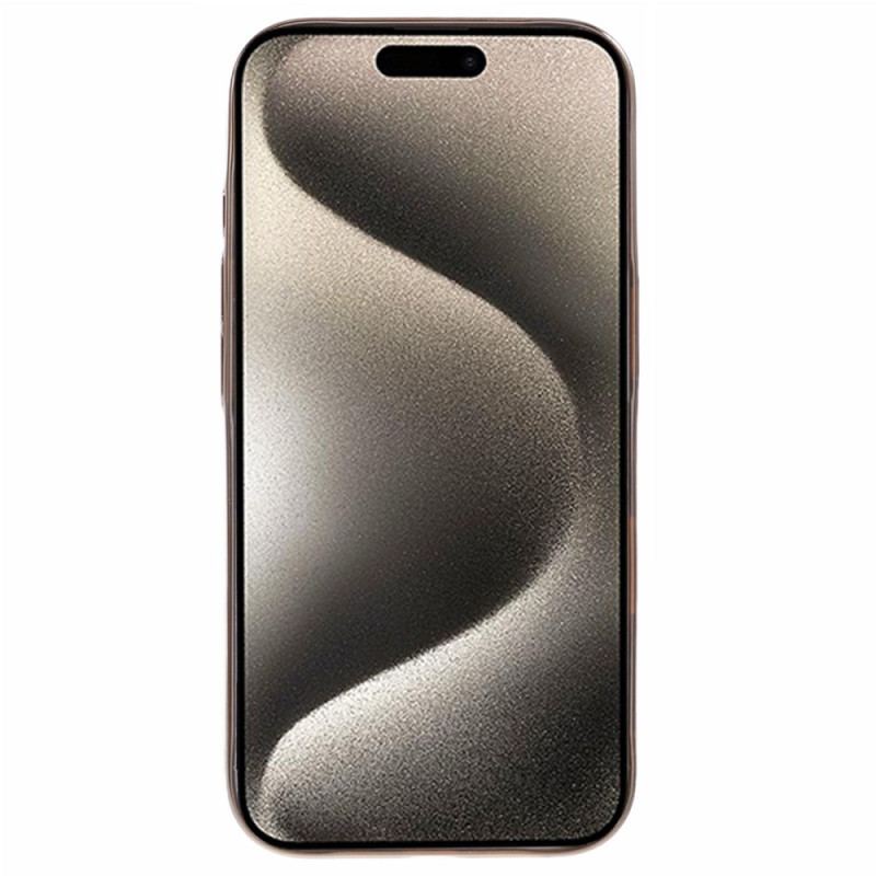 Coque iPhone 16 Pro Max Rebord Effet Métal X-LEVEL