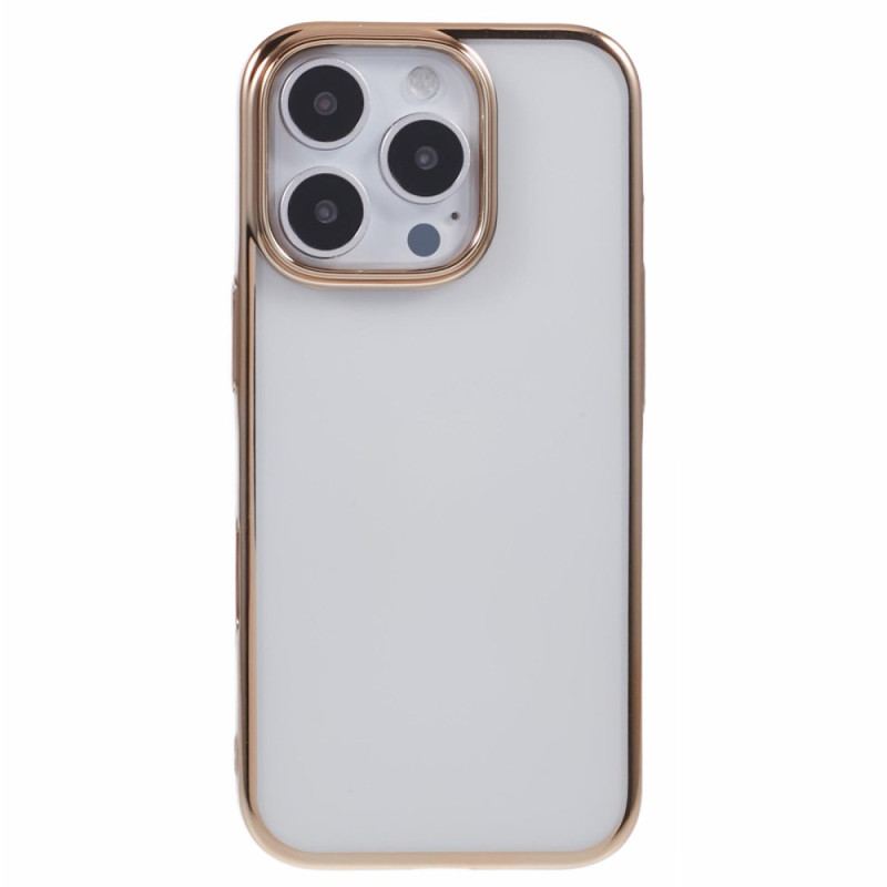 Coque iPhone 16 Pro Max Rebord Effet Métal X-LEVEL