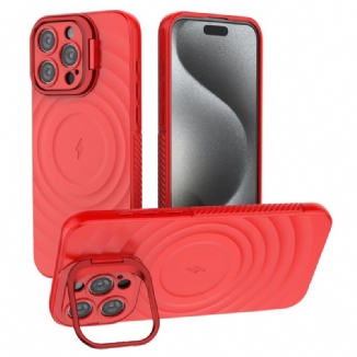 Coque iPhone 16 Pro Max Support Texture Ondulée