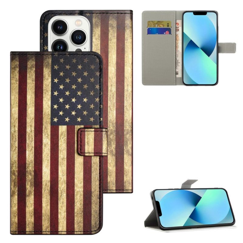 Housse iPhone 16 Pro Max Drapeau américain