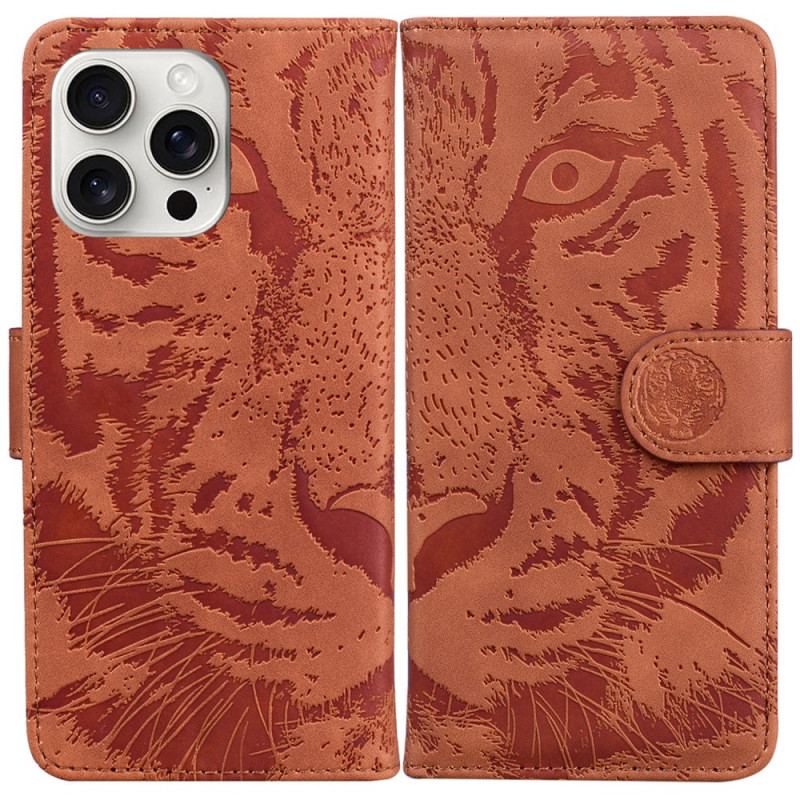 Housse iPhone 16 Pro Max Empreinte Tigre