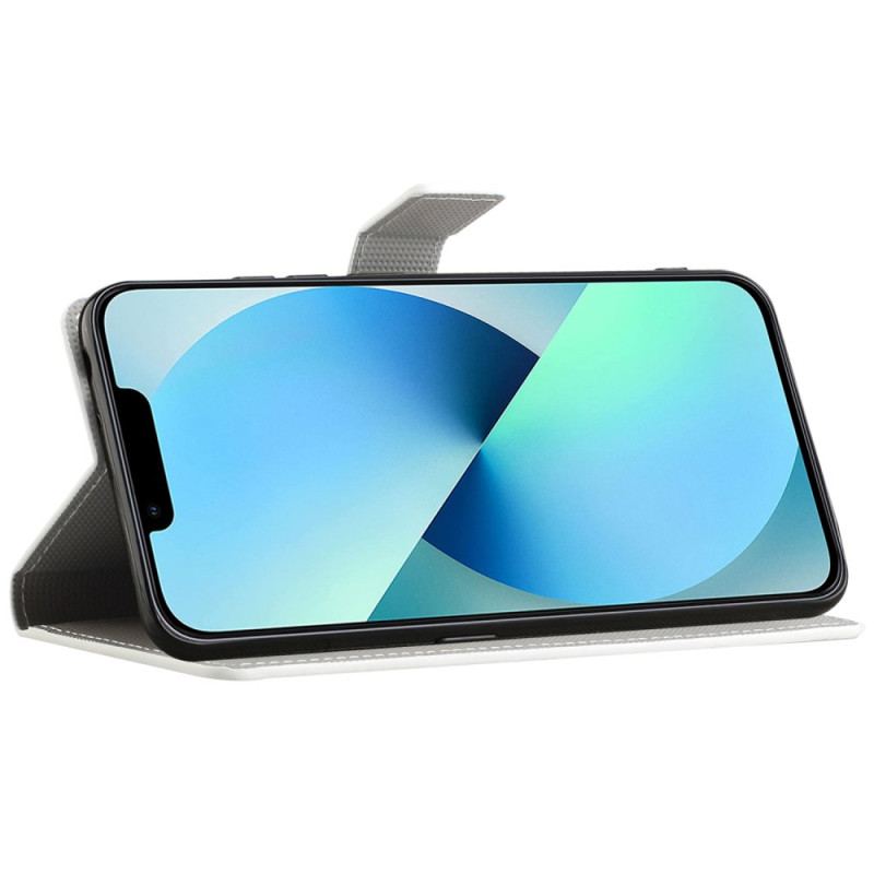 Housse iPhone 16 Pro Max Papillon Bleu