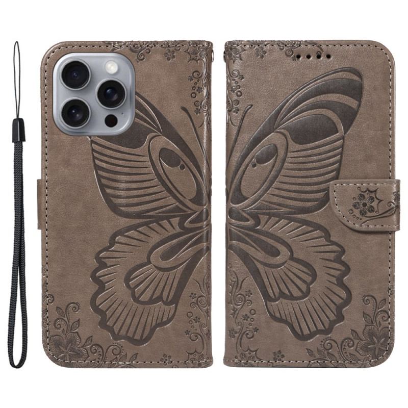 Housse iPhone 16 Pro Max Papillon Graphique