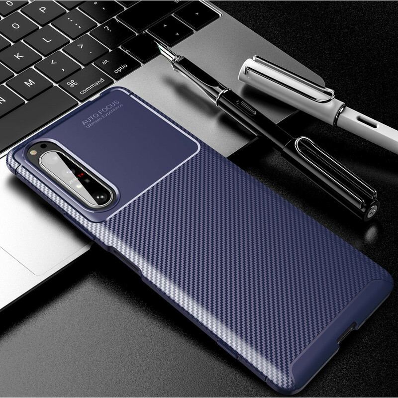 Coque Sony Xperia 1 II Flexible Fibre Carbone