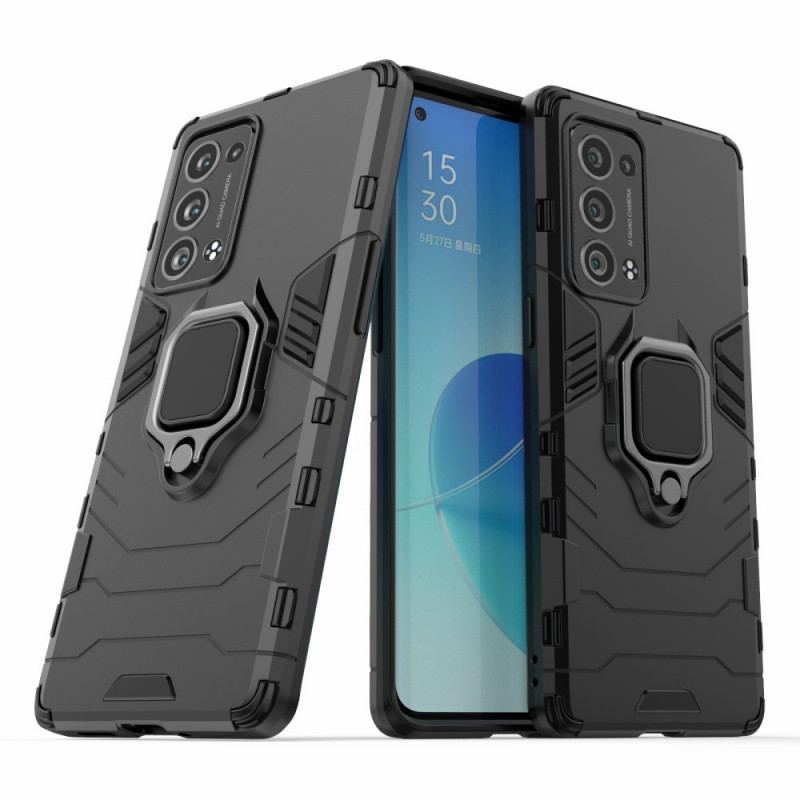 Coque Oppo Reno 6 Pro 5G Anneau-Support Pivotant