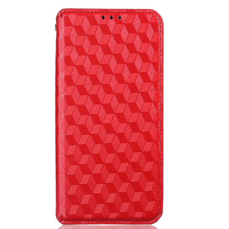 Flip Cover Oppo Reno 6 Pro 5G Cubes 3D