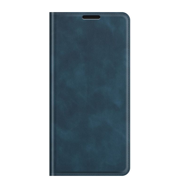 Flip Cover Oppo Reno 6 Pro 5G Skin-Touch Douceur