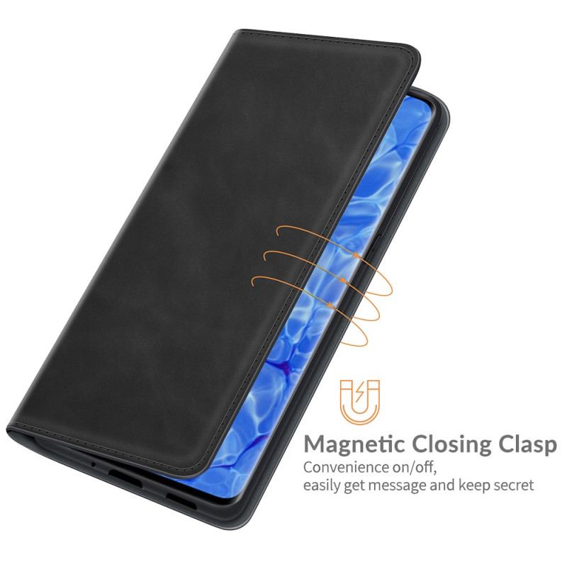 Flip Cover Oppo Reno 6 Pro 5G Skin-Touch Douceur