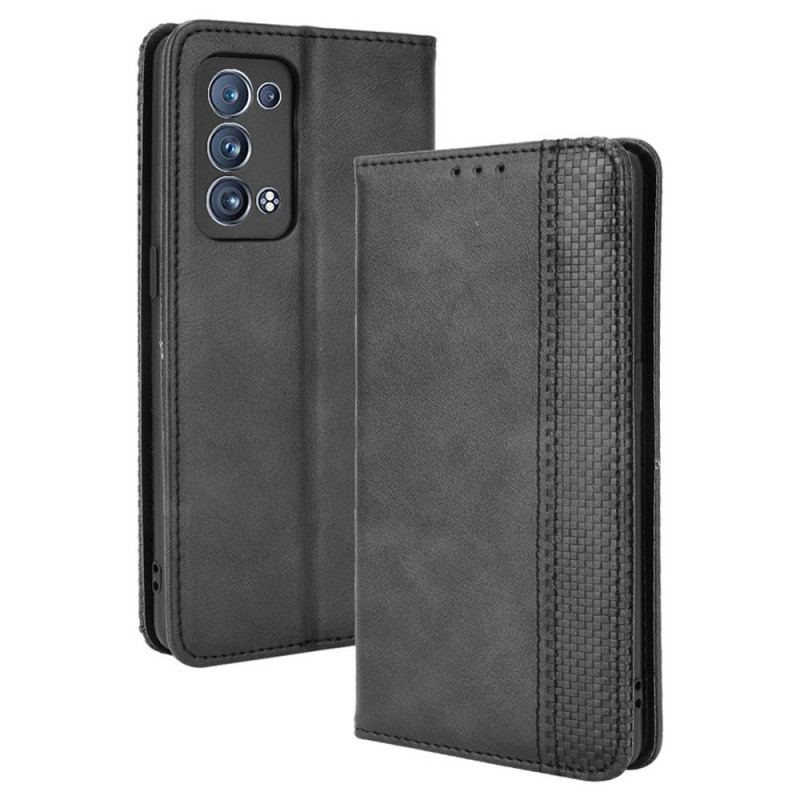 Flip Cover Oppo Reno 6 Pro 5G Stylisée