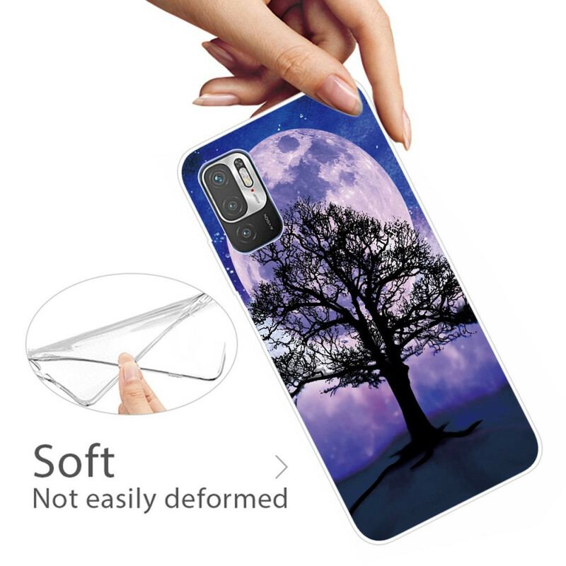 Coque Xiaomi Redmi Note 10 5G / Poco M3 Pro 5G Arbre et Lune