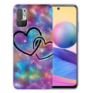 Coque Xiaomi Redmi Note 10 5G / Poco M3 Pro 5G Coeurs Enchaînés