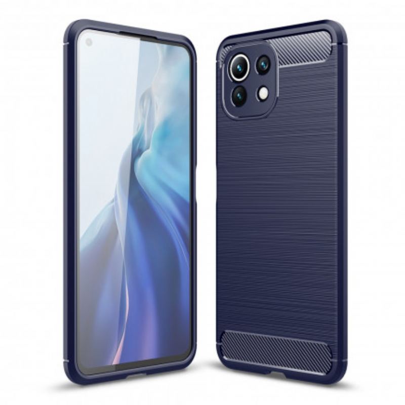 Coque Xiaomi Redmi Note 10 5G / Poco M3 Pro 5G Fibre Carbone Brossée