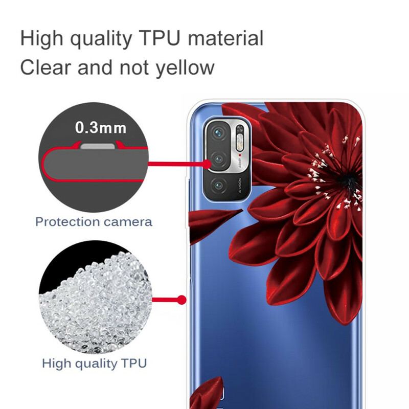 Coque Xiaomi Redmi Note 10 5G / Poco M3 Pro 5G Fleurs Sauvages