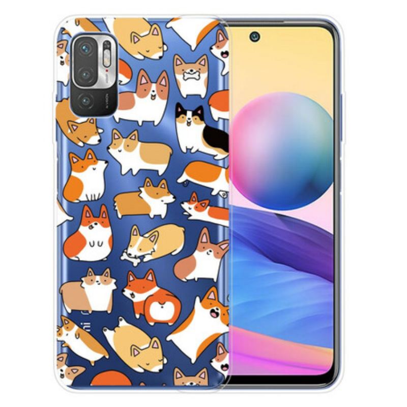 Coque Xiaomi Redmi Note 10 5G / Poco M3 Pro 5G Multiples Chiens