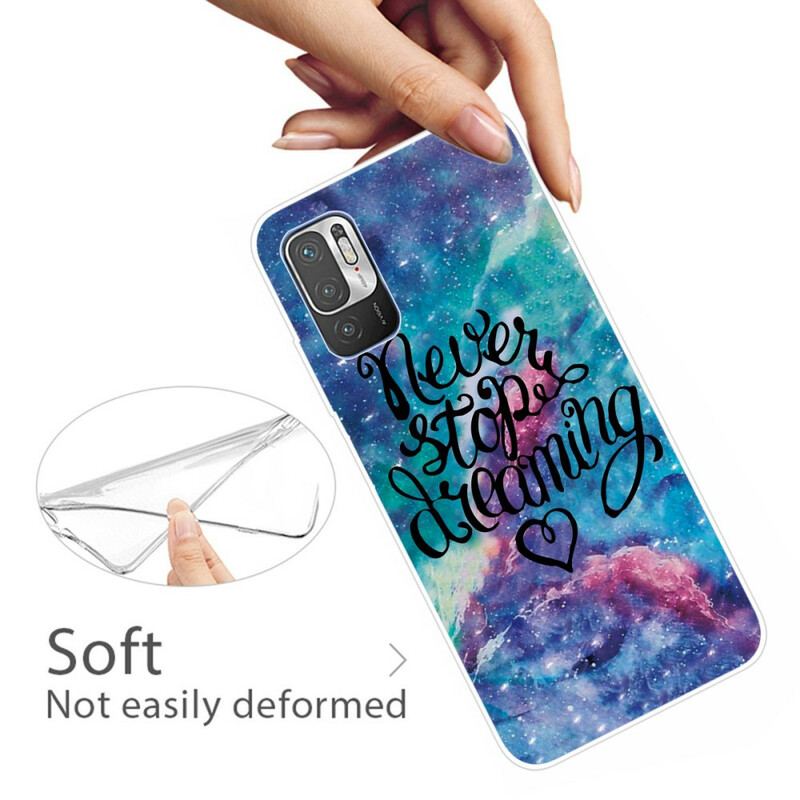 Coque Xiaomi Redmi Note 10 5G / Poco M3 Pro 5G Never Stop Dreaming