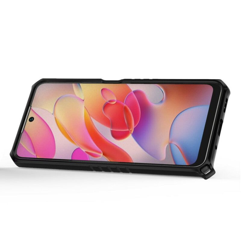 Coque Xiaomi Redmi Note 10 5G / Poco M3 Pro 5G Nid d'Abeille avec Anneau