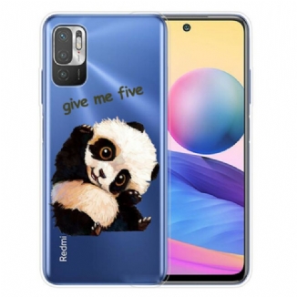 Coque Xiaomi Redmi Note 10 5G / Poco M3 Pro 5G Panda Give Me Five