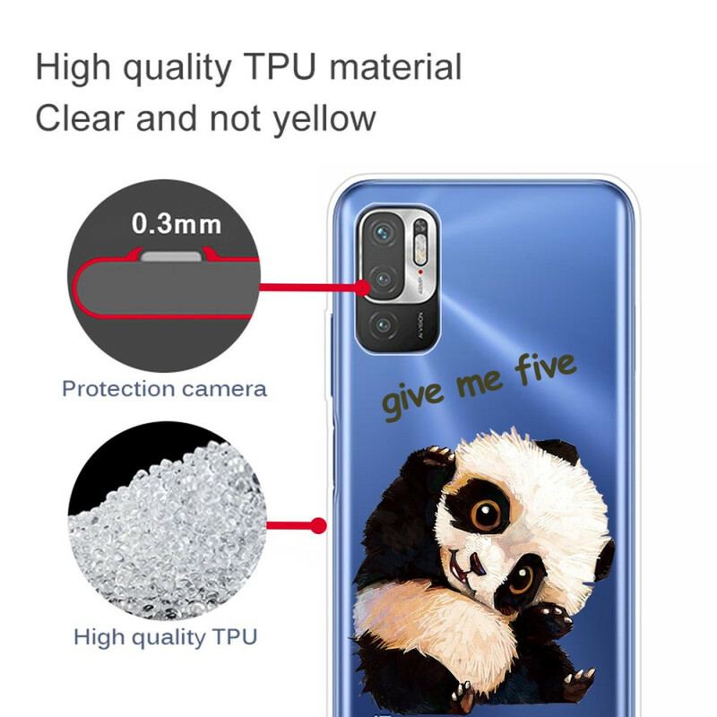 Coque Xiaomi Redmi Note 10 5G / Poco M3 Pro 5G Panda Give Me Five