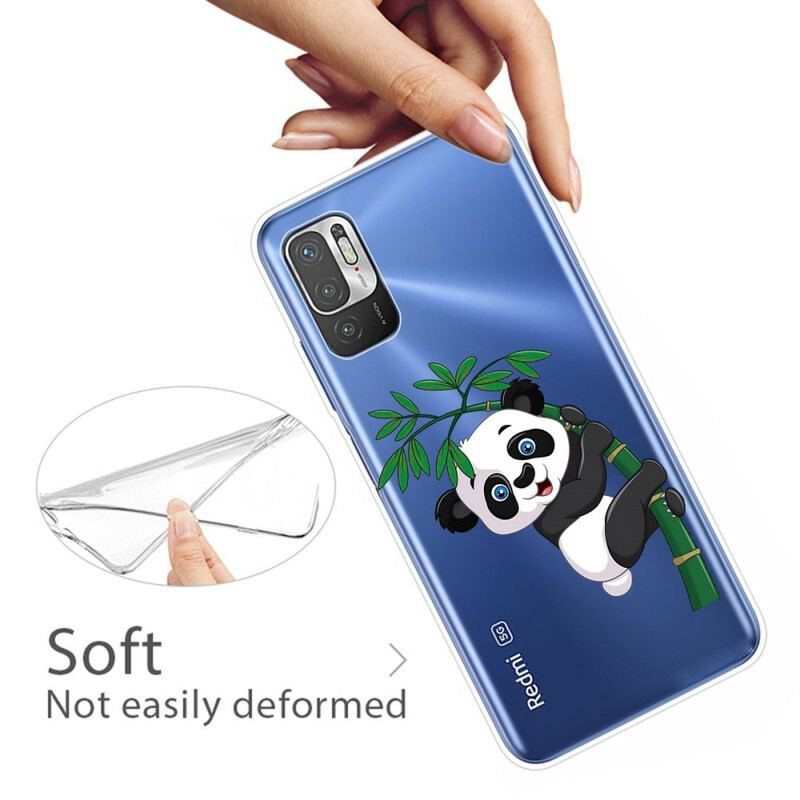 Coque Xiaomi Redmi Note 10 5G / Poco M3 Pro 5G Panda Sur Le Bambou