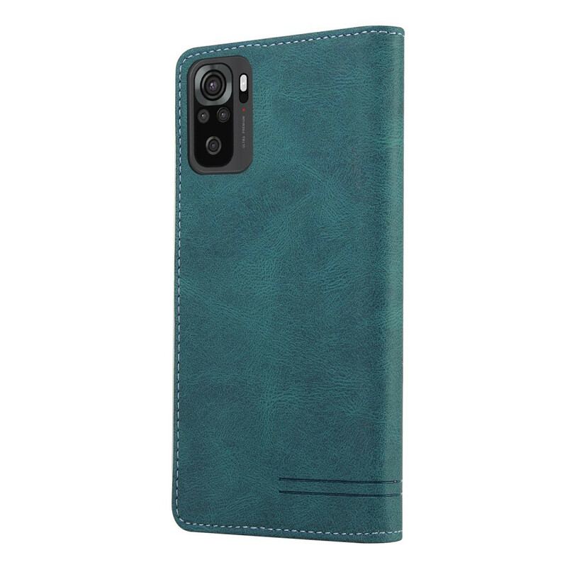 Flip Cover Xiaomi Redmi Note 10/10S/Poco M5s Simili Cuir GQ.UTROBE