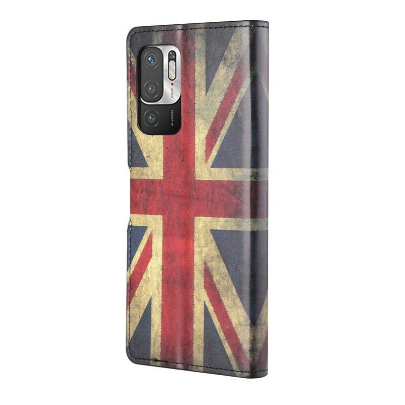 Housse Xiaomi Redmi Note 10 5G / Poco M3 Pro 5G Drapeau Angleterre