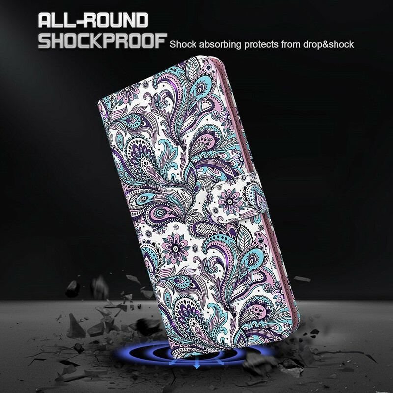 Housse Xiaomi Redmi Note 10 5G / Poco M3 Pro 5G Fleurs Motifs