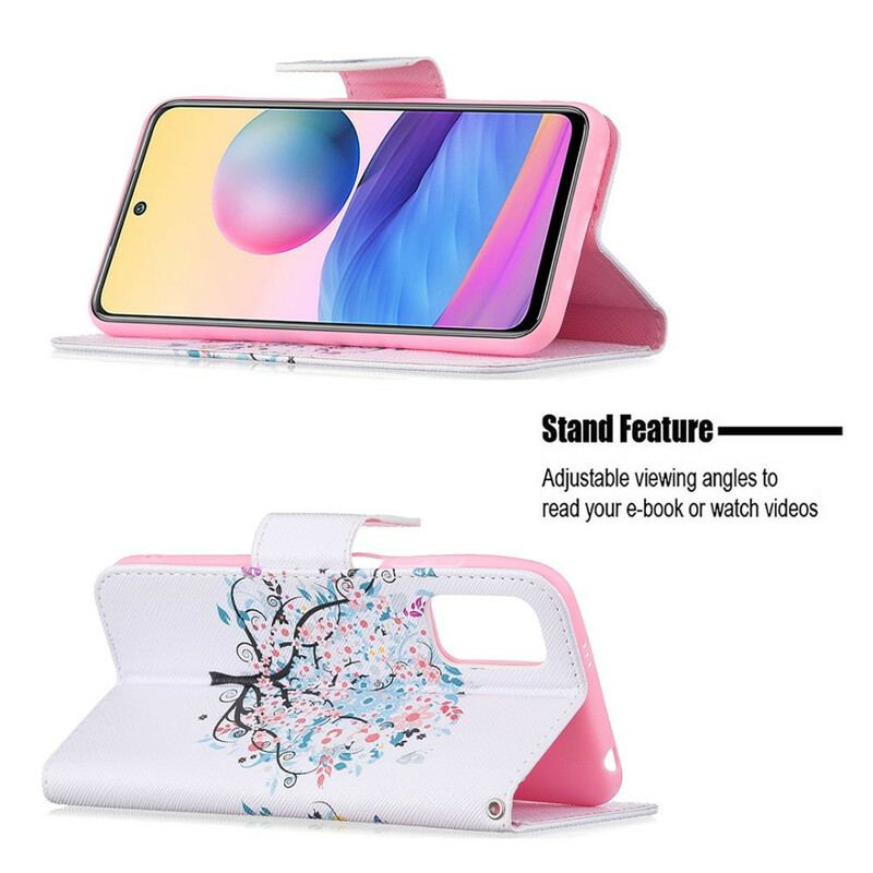 Housse Xiaomi Redmi Note 10 5G / Poco M3 Pro 5G Flowered Tree