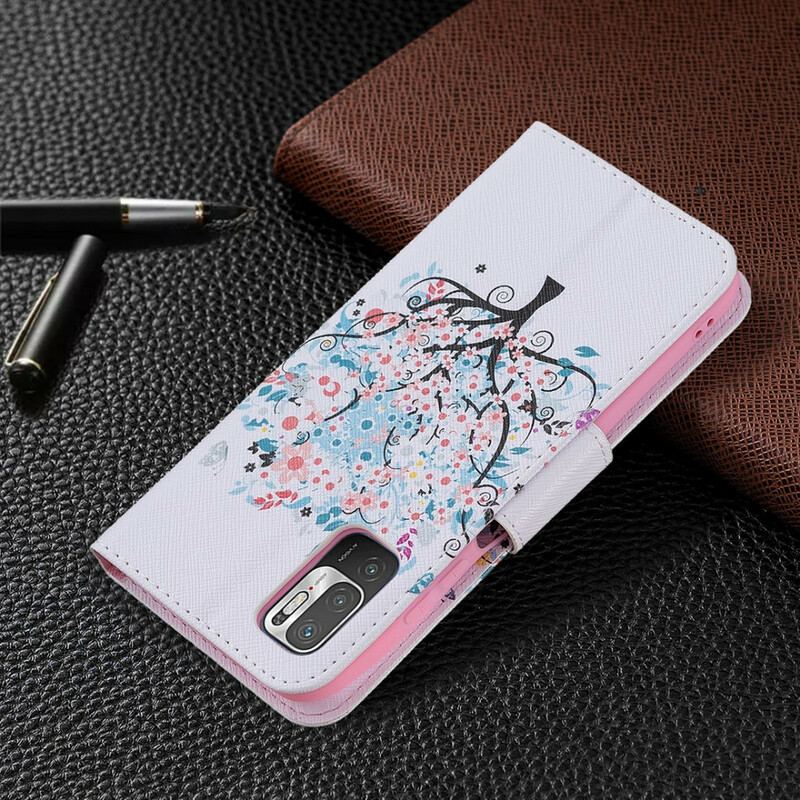 Housse Xiaomi Redmi Note 10 5G / Poco M3 Pro 5G Flowered Tree