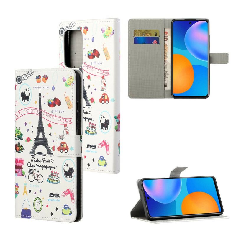 Housse Xiaomi Redmi Note 10 5G / Poco M3 Pro 5G J'adore Paris